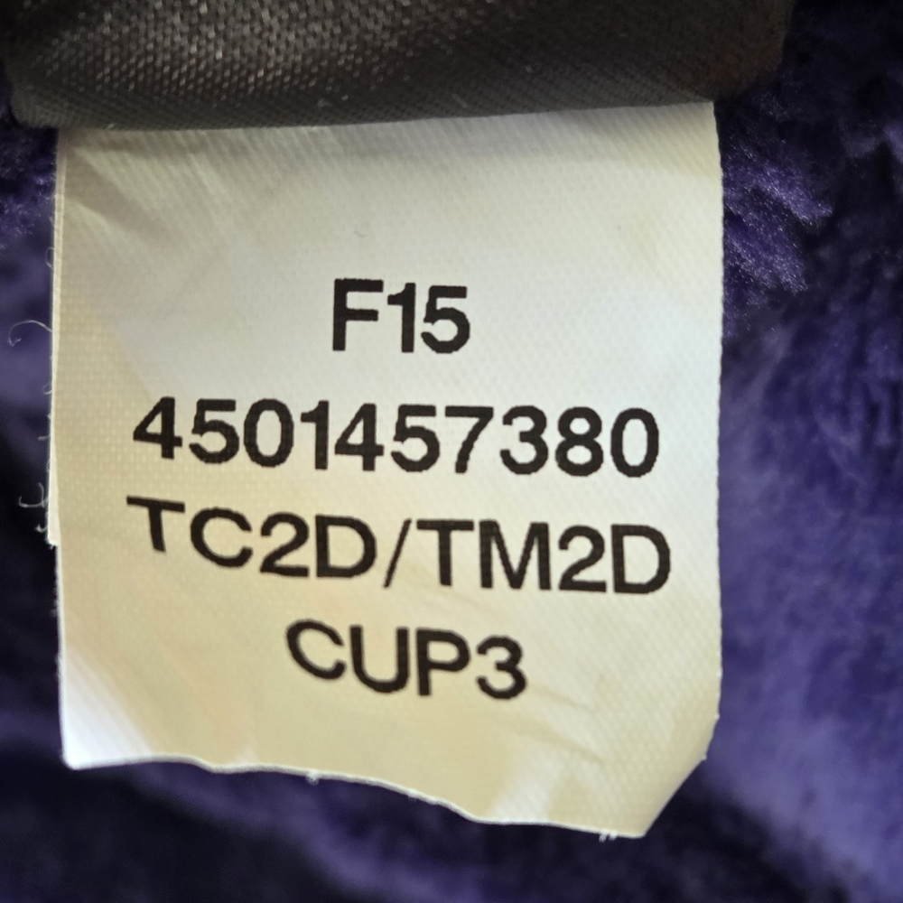 The North Face Bellarine Fleece Jacket Deep Purple Like New Size Small - Picture 13 of 13